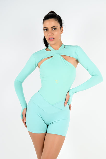 Swift Form Bolero - Aqua Mint