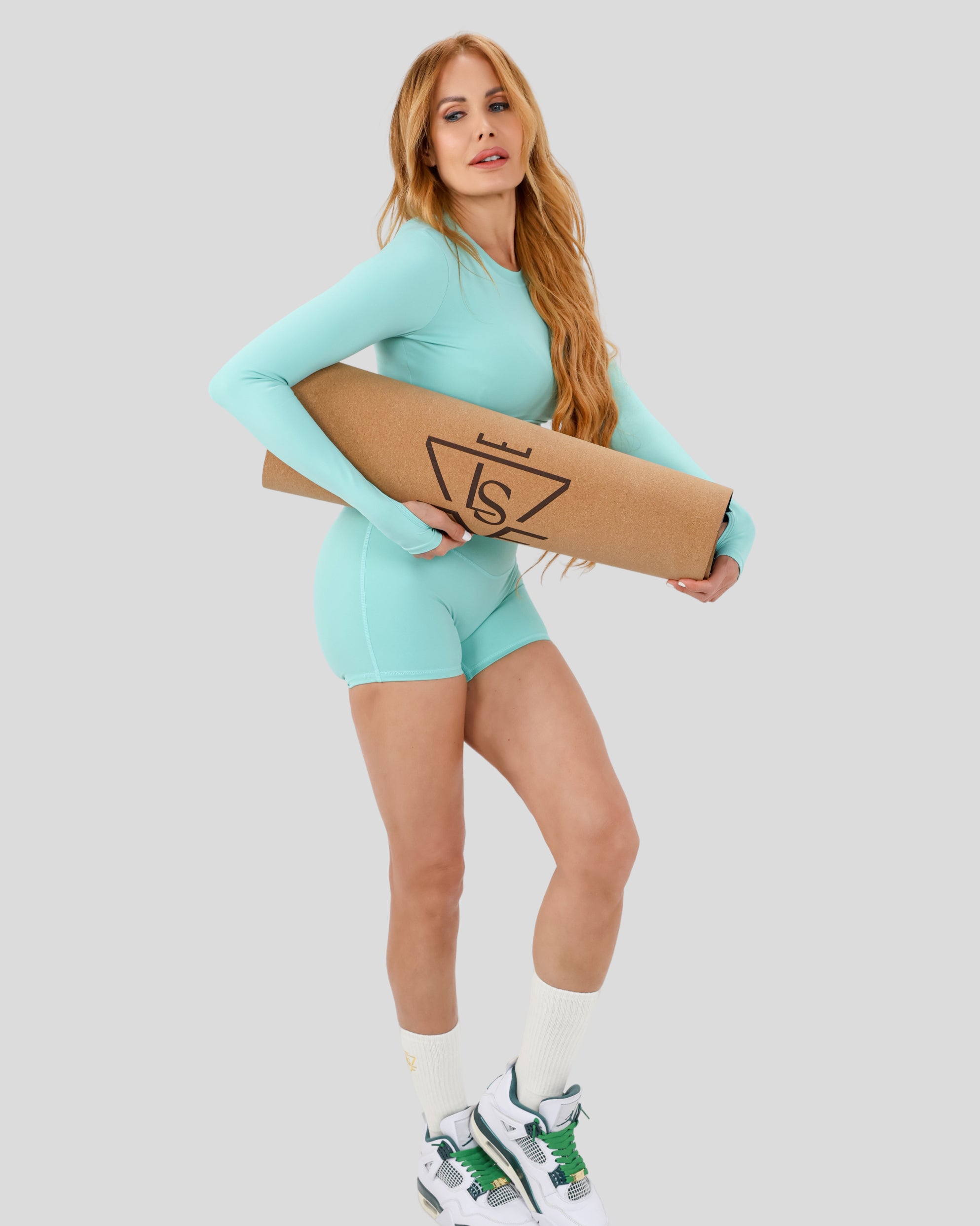 Permium Gym Socks - Off White /  Black