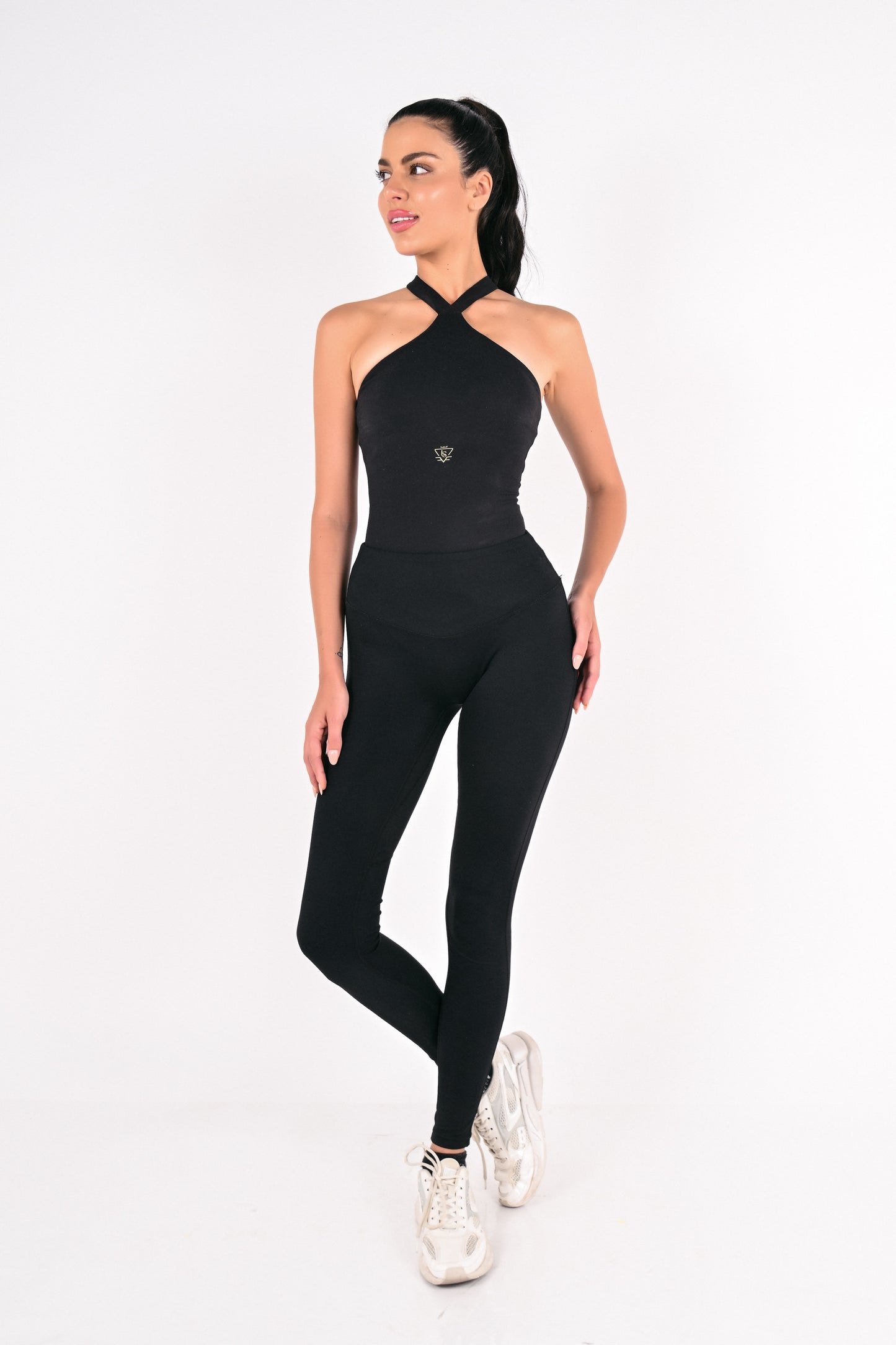 Sculpt High Waisted Leggings 26' - Black