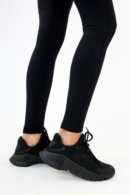 V-Cut Leggings 26' - Black